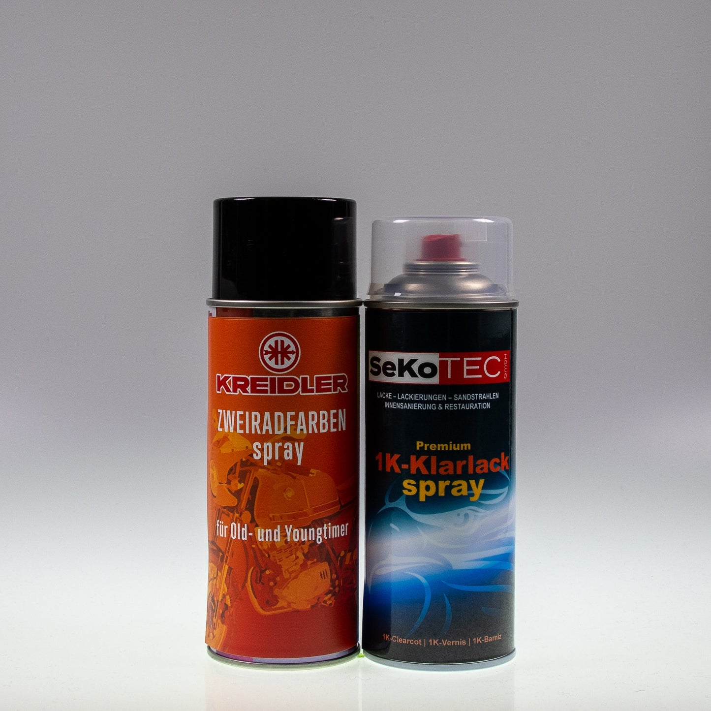 Kreidler-Farben Spraydose mit 1K-Klarlack