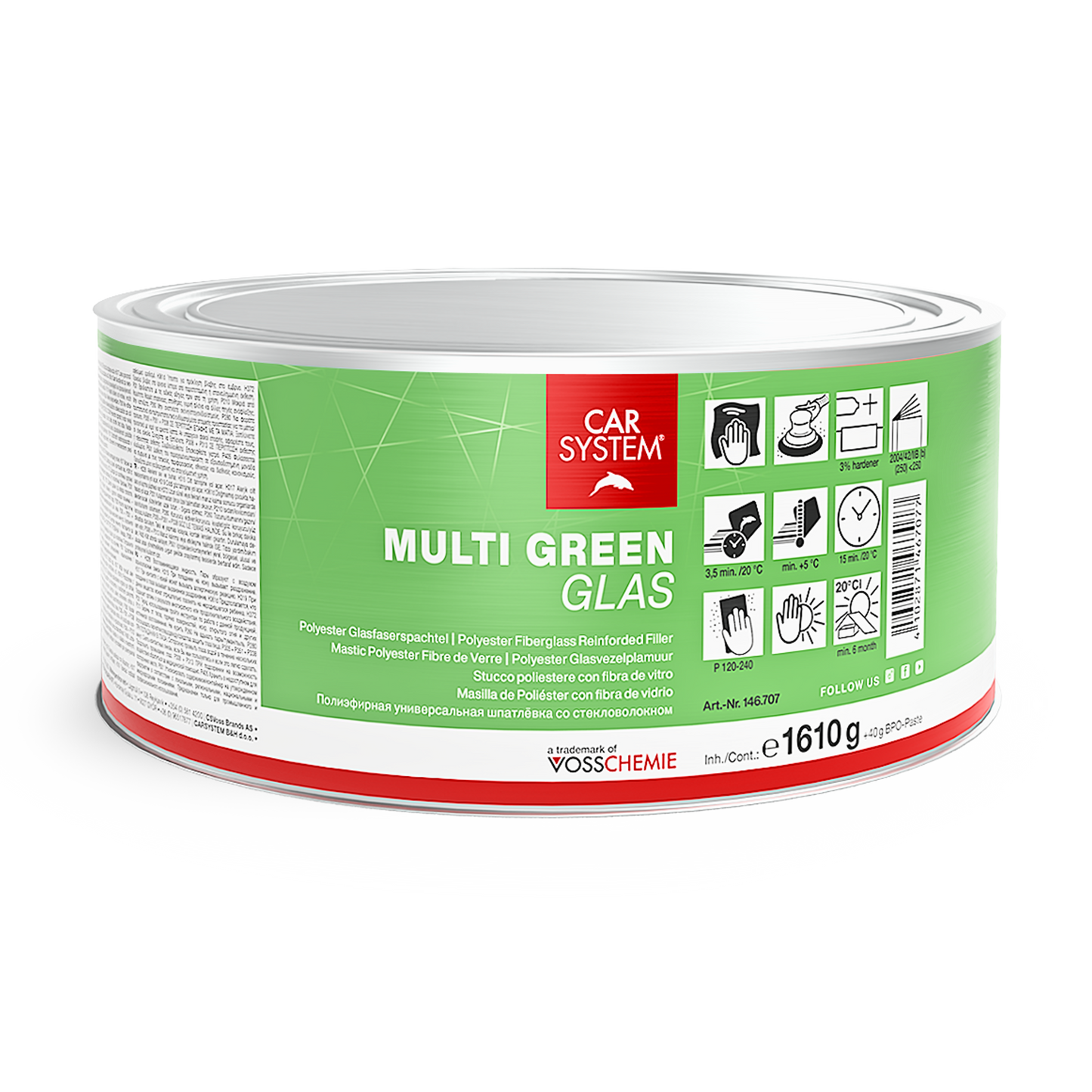CS Multi Green Glas