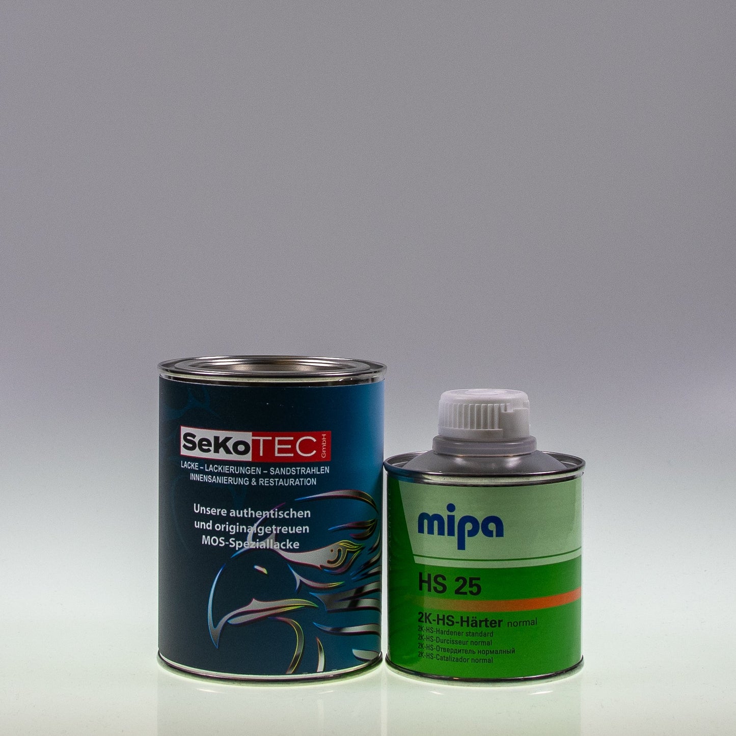 NSU Quickly-Farben Lackdose (500 ml) mit Härter