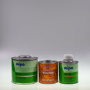 Zündapp-Farben Lackdose (250 ml) mit Klarlack und Härter