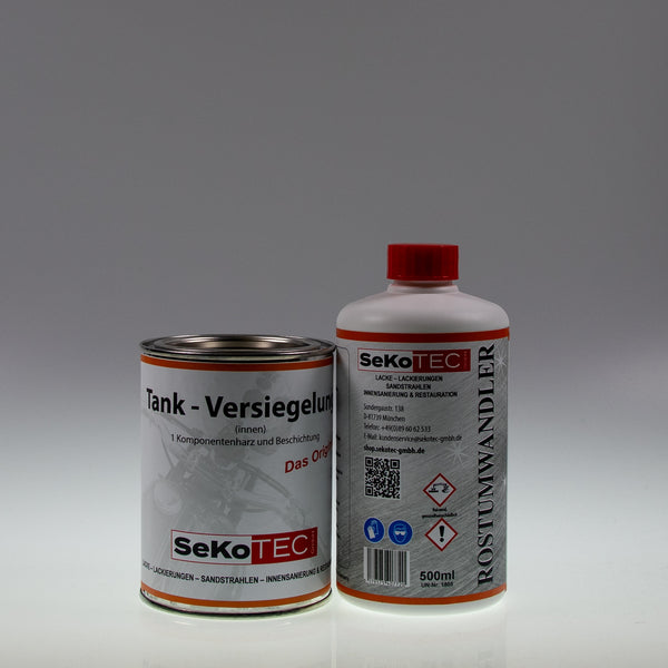 Set: Rostumwandler & Tankversiegelung<br>(Tanks bis 70 l)