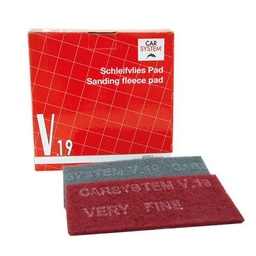 CS Schleifvlies V.19 (rot, grau)