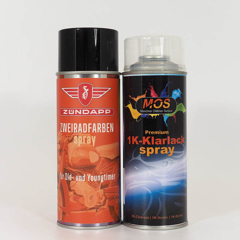 Zündapp-Farben Spraydose mit Klarlack