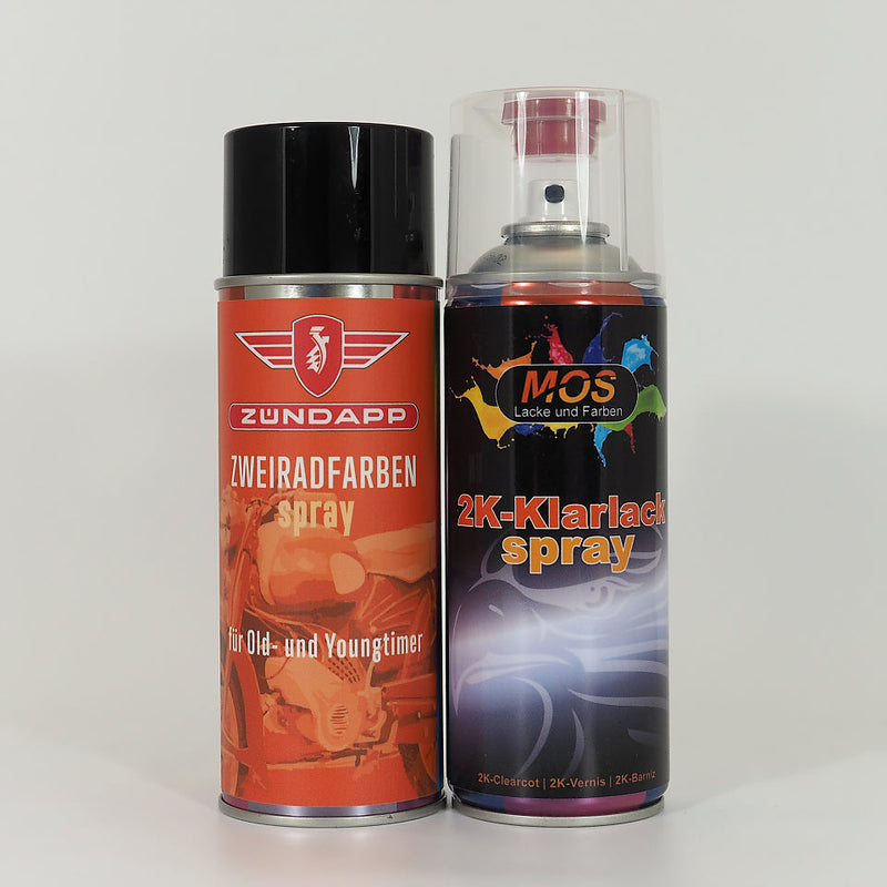 Zündapp-Farben Spraydose mit Klarlack